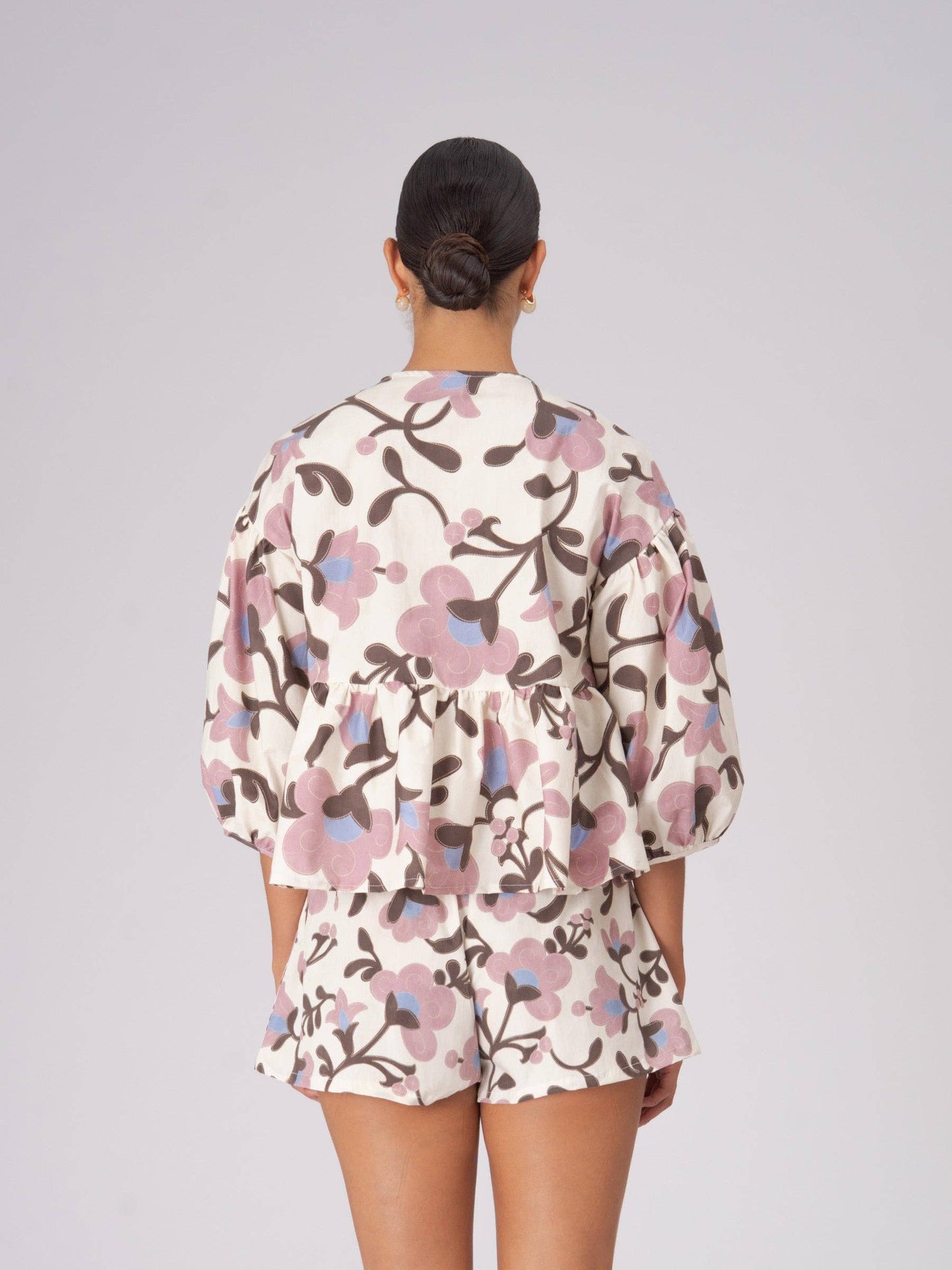 Floral Spirit Flower Print Top
